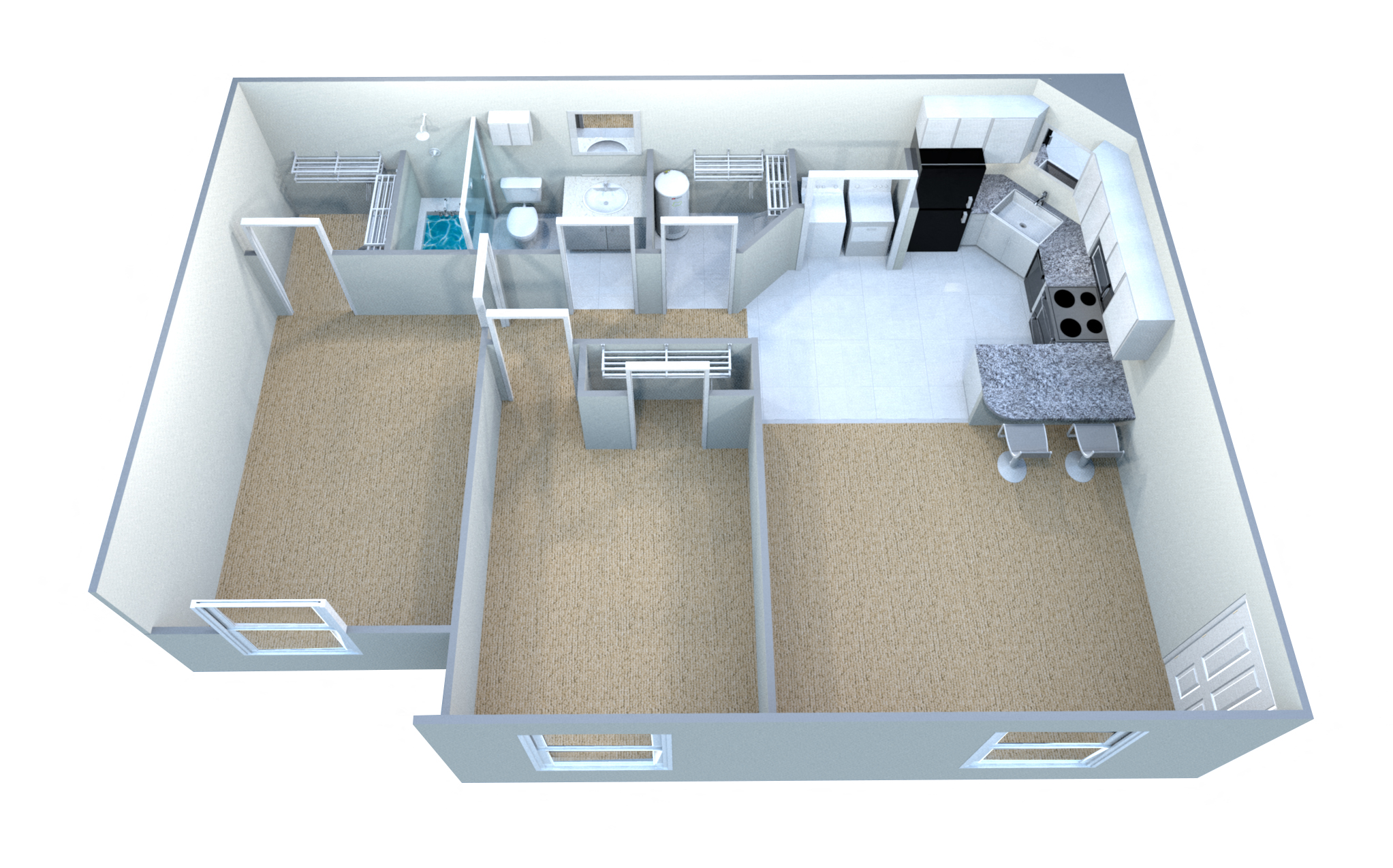 Suite A Floorplan